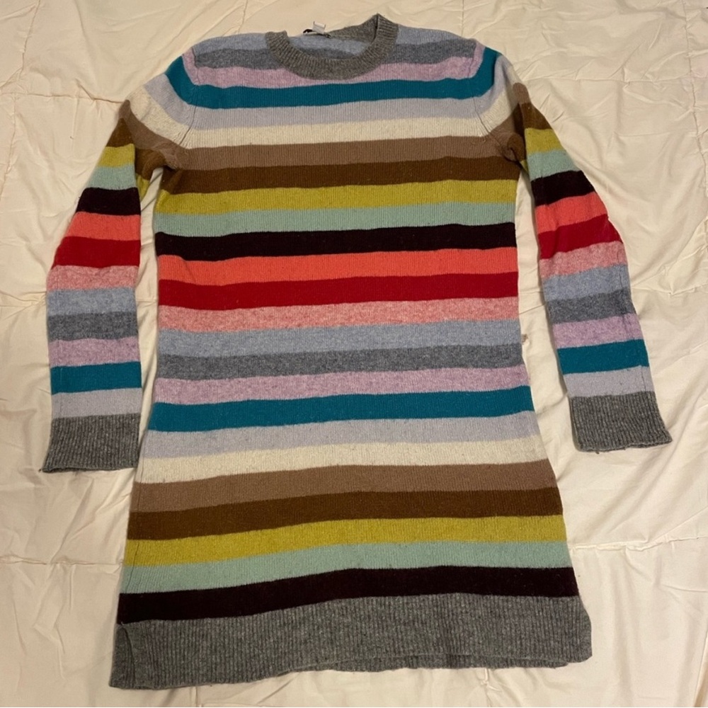 GAP y2k holiday sweater dress